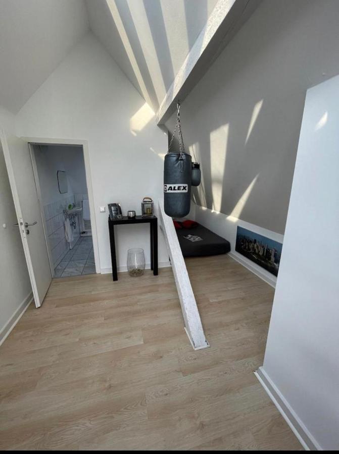 Luxury Rooftop Loft With River View 10Min To City Lägenhet Düsseldorf Exteriör bild