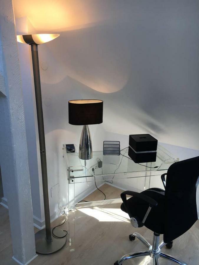 Luxury Rooftop Loft With River View 10Min To City Lägenhet Düsseldorf Exteriör bild